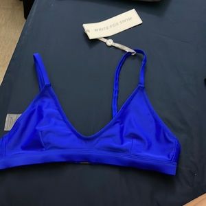 White fox boutique bikini top